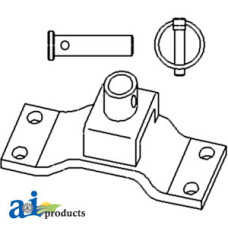 Image of Ferguson TO30 Tractor Drawbar Clevis Assembly