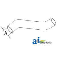 Massey Ferguson 1100 Tractor Radiator Hose, Lower (DSL SN  less than 17222)