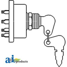 Image of Long | Universal | Farmtrac 300DTC Tractor Switch, Ignition/ Light