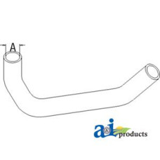Image of Massey Ferguson 30B Industrial/Construction Radiator Hose, Lower (DSL)