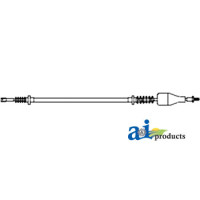Fiat | Hesston 85-90 Tractor Cable, Clutch