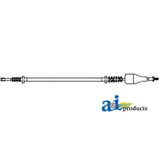 Fiat | Hesston 82-94 Tractor Cable, Clutch