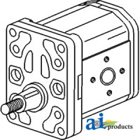 Long | Universal | Farmtrac 360C Tractor Pump, Hydraulic