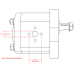 Fiat | Hesston 880-5 Tractor Pump, Hydraulic (42 Litres/Min.) (OPTIONAL - OVERSIZE PUMP)