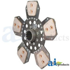 Oliver 1365 Tractor Trans Disc: 11", feramic, rigid, captive (Valeo Version, Captive)