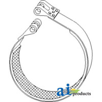 Fiat | Hesston 640 Tractor Brake Band (with Dry Brakes)
