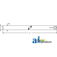 Image of Ford | New Holland TN55 Tractor Tube, Tie Rod