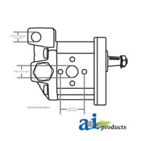 Fiat | Hesston 82-93 Tractor Pump, Power Steering, C-31