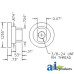New Idea 5407 Disc Mower Bolt Kit, Disc Mower Blade (SN  1007482 and greater)