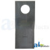 New Idea 5407 Disc Mower Blade, Disc Mower, LH, 18 Degree