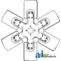 Massey Ferguson 1085 Tractor Fan, 6 Blade