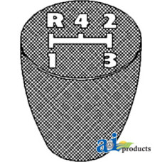 Massey Ferguson 285 Tractor Gear Shift Knob (4 Speed)
