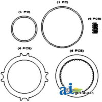 Farmall | International 454 Tractor PTO Clutch Kit (with SN less than 100000)