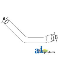 Case | Case-IH 1470 Combine Radiator Hose, Upper