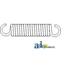 Fiat | Hesston 65-56 Tractor Spring, Clutch/Brake Pedal