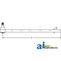 Fiat | Hesston 640 Tractor Tie Rod, Outer