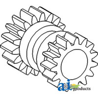 Fiat | Hesston 640 Tractor Gear, Transmission Idler (with 8 Speed Transmission)
