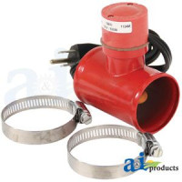 Kubota L35 Compact Tractor Heater, Radiator Hose, Lower (2")