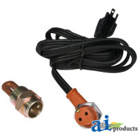 Kubota L35 Compact Tractor Heater, Engine Block Frost Plug with 3/4" NPT