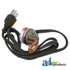 Image of Massey Ferguson 8140 Tractor 1 9/16" Butterfly Frost Plug Heater; 600 Watt