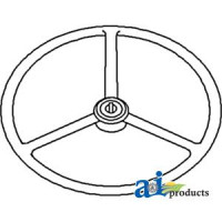 Case | Case-IH W9 Tractor Steering Wheel
