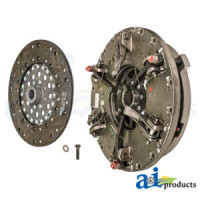 Zetor 7745 Tractor Repl Kit: Incls 11" Pressure Plate, Rigid Organic PTO, Trans Discs