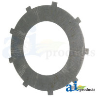 Case | Case-IH 500 Industrial/Construction Steering Clutch Disc: 9.8" OD, 5.67" ID, 9 external ears, steel