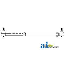 Image of White | AGCO White 2-180 Tractor Complete Tie Rod Assembly