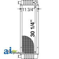 Bobcat 843 Skid Steer Loader Radiator
