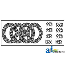 Bush Hog 2680R Rotary Cutter Spring and Lining Kit