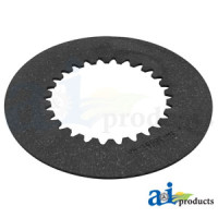 Case | Case-IH 500 Industrial/Construction Steering Clutch Disc: 8.96" OD, 26 internal teeth, fiber