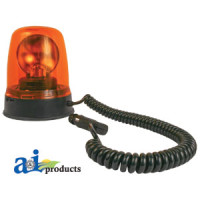 Massey Ferguson SEVERAL Tractor Rotating Beacon, Amber, Magnetic Base