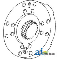 Allis Chalmers | Agco Allis D17 Tractor Brake Plate Assembly with Lining (SN  42001 and greater)