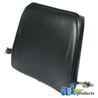 Allis Chalmers | Agco Allis 7050 Tractor Back Cushion, Steel, Black Vinyl