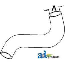 Image of Allis Chalmers | Agco Allis 6080 Tractor Radiator Hose, Lower