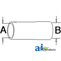 Allis Chalmers | Agco Allis 7030 Tractor Radiator Hose, Lower