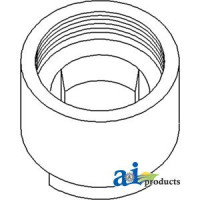 Allis Chalmers | Agco Allis D15 Tractor Hub Cap (SN  less than 9001)