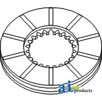 Minneapolis Moline 445 Tractor Disc, Brake