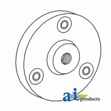 Image of Massey Harris 35 Tractor Adapter Plate, Hydraulic Pump