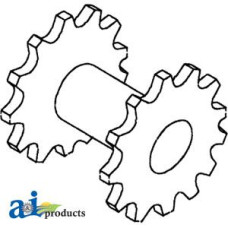 Gleaner 328F Corn Head Coupler, Upper Unit Drive (77-79)