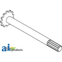 Gleaner C435 Corn Head Shaft Assy., Outer Coupling