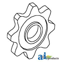 Gleaner F2 Combine Sprocket, Cage Sweep Drive (upper tailings elev SN  36201-39200)
