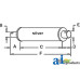 Gleaner E Combine Muffler (with SN  6801 and greater)