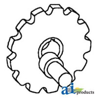 Gleaner L Combine Sprocket Crank Assy., Shoe Drive (RH)