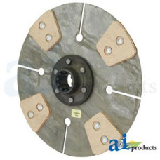 Gleaner E3 Combine Trans Disc: 10", 4-button, rigid / ceramic
