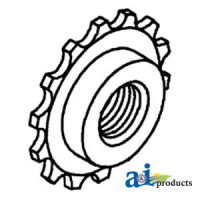 Gleaner F3 Combine Sprocket, Fan Shaft