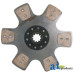 Gleaner M3 Combine Trans Disc: 12", 6-button, solid