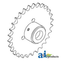 Gleaner F3 Combine Sprocket, Seperator Beater