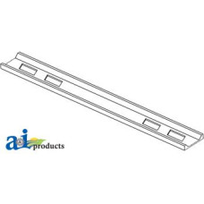 Image of White | AGCO White 2500 Combine Bar, Helical; Seperator Side (Chrome)