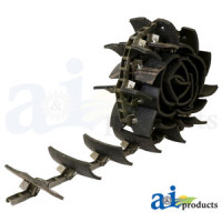 Massey Ferguson 9690 Combine Chain, Clean Grain Elevator